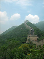 Великая китайская стена в районе Бадалина