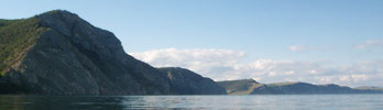 Западный берег озера Байкал