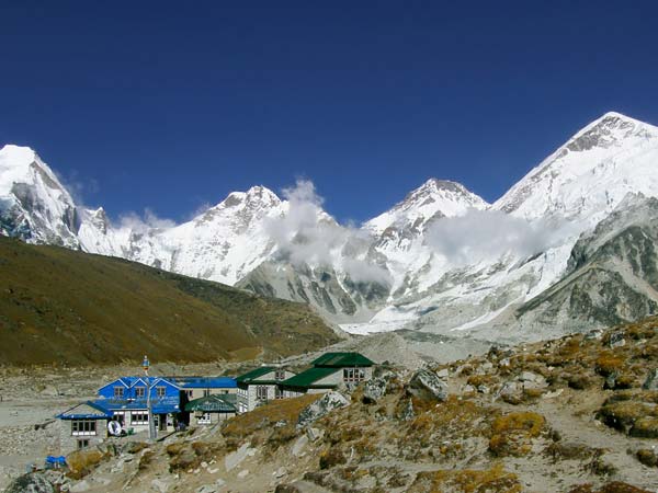 Поселок Горак Шеп в Непале