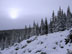 Склоны гор Южного Урала зимой